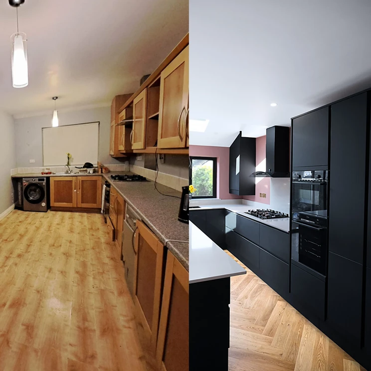 Before : After