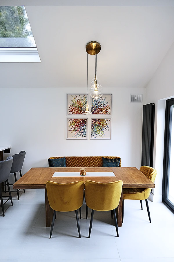 Quickview kitchen seating area